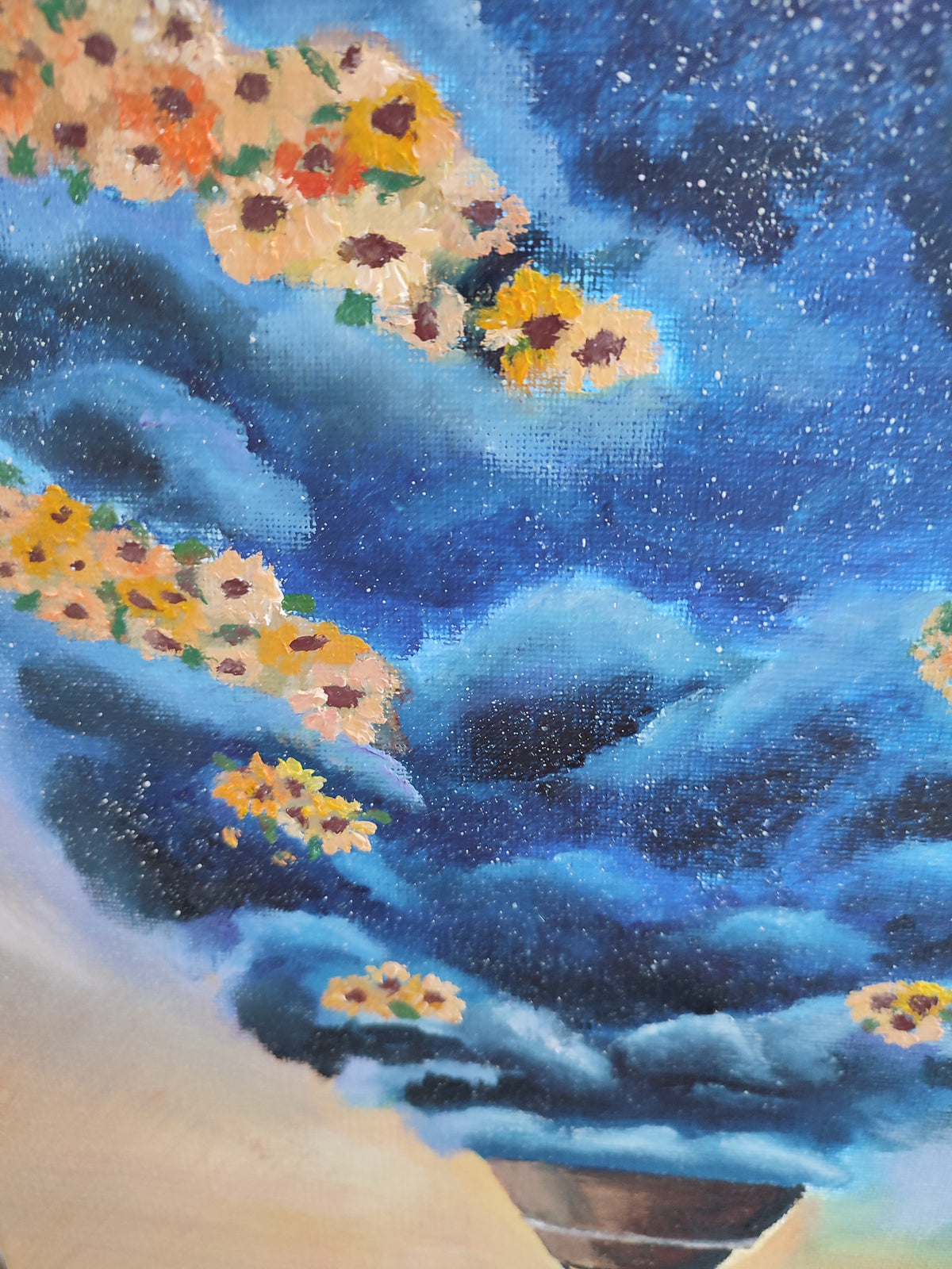 "My Way, Surreal Art" — Original Impressionistic Fantasy Painting by Nataliia Plakhotnyk
