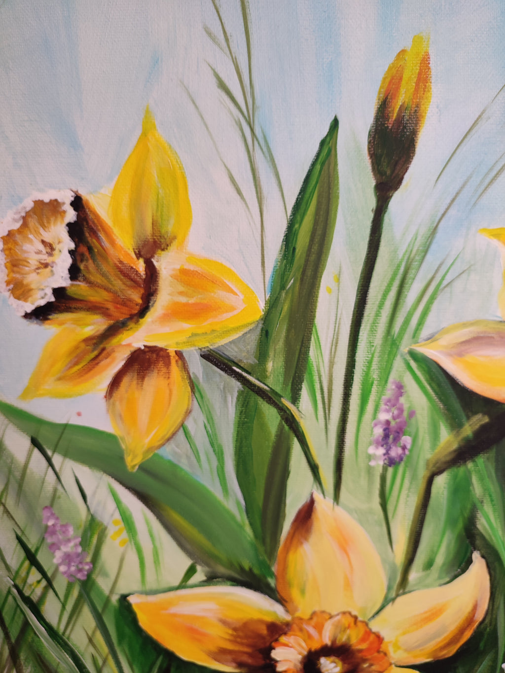 Spring flowers, daffodile, floral, spring