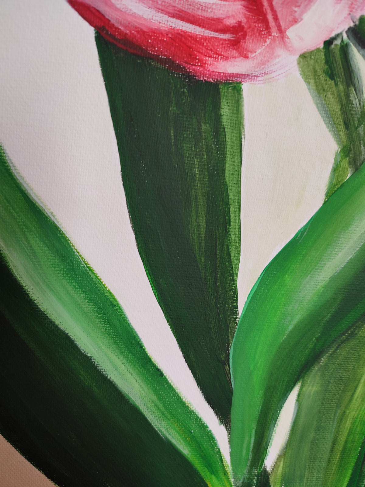 Tulips, original floral, spring painting