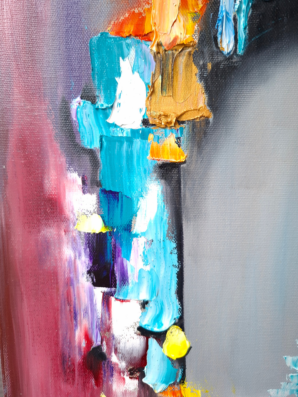 "Gateway to Dreams" — Original Textured Marine Oil Painting by Nataliia Plakhotnyk