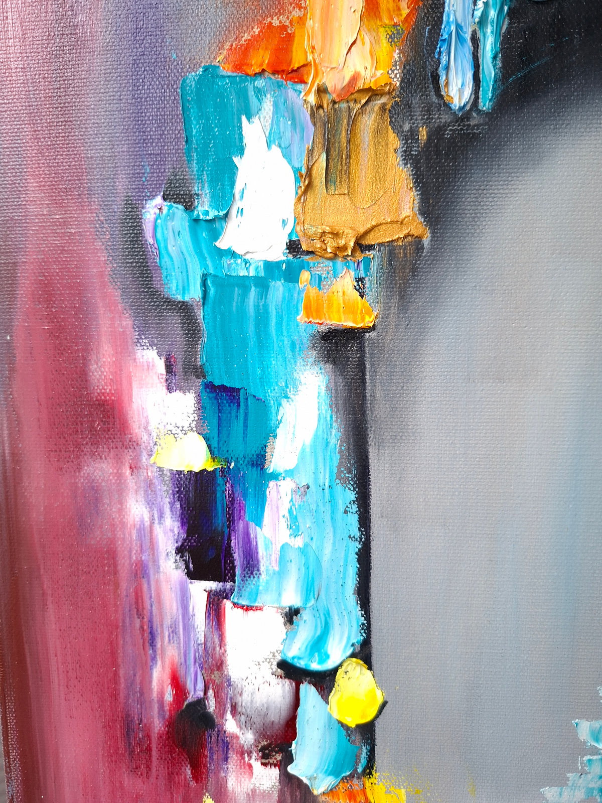 "Gateway to Dreams" — Original Textured Marine Oil Painting by Nataliia Plakhotnyk