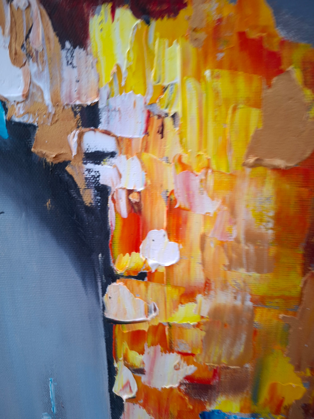 "Gateway to Dreams" — Original Textured Marine Oil Painting by Nataliia Plakhotnyk